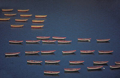 Caravaggio Rights Managed Images - Boats in Kowloon Royalty-Free Image by Carl Purcell