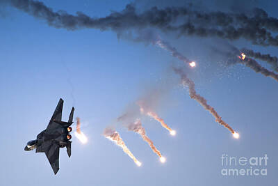 Cowboy - IAF F-15I Fighter in flight by Nir Ben-Yosef