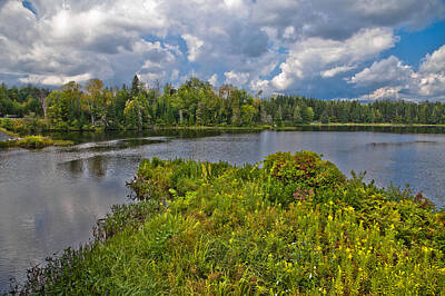 Frog Photography - Lake Abanakee in the Adirondacks by David Patterson
