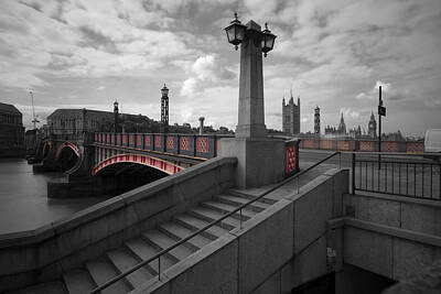 Abstract Skyline Photo Rights Managed Images - Lambeth Bridge Thames London Royalty-Free Image by David French