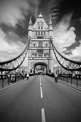 Mans Best Friend Rights Managed Images - Tower Bridge in London Royalty-Free Image by Chevy Fleet