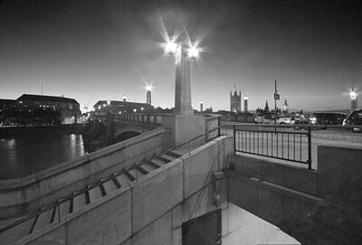 Abstract Skyline Photos - Lambeth Bridge Thames London by David French
