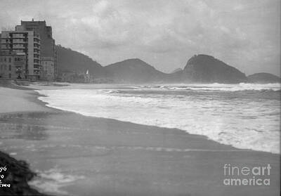 Glass Of Water Rights Managed Images - Rio de Janeiro Brazil 1933 Royalty-Free Image by Nicholas Cornhill