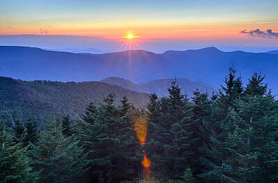 All Black On Trend Royalty Free Images - Blue Ridge Parkway Autumn Sunset over Appalachian Mountains  Royalty-Free Image by Alex Grichenko