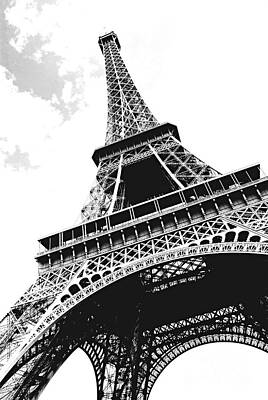 Cities Photos - Eiffel tower by Elena Elisseeva