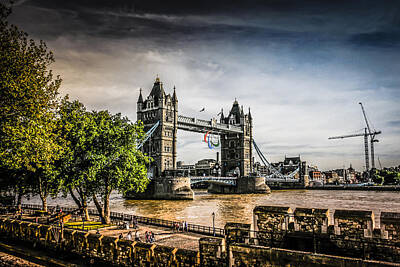 Landmarks Photo Royalty Free Images - Tower Bridge London Royalty-Free Image by Chris Smith