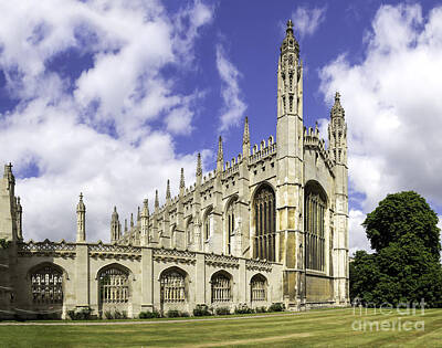 Sean Test Royalty Free Images - Kings college chapel Cambridge Royalty-Free Image by Frank Bach
