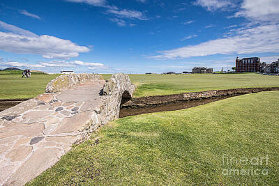 Negative Space Rights Managed Images - St Andrews 18 Hole Royalty-Free Image by Keith Thorburn LRPS EFIAP CPAGB