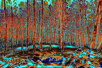 Abstract Landscape Photos - A Change in the Seasons by David Patterson
