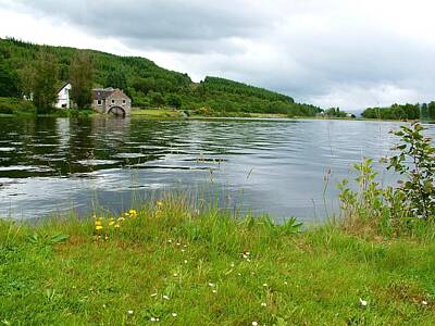 Golfing Royalty Free Images - A view of Loch Tummel Royalty-Free Image by Joan-Violet Stretch