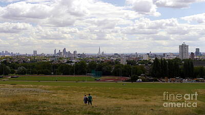 London Skyline Rights Managed Images - A Walk In London Royalty-Free Image by John Chatterley