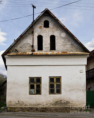 Cultural Textures - Abandoned House by Les Palenik