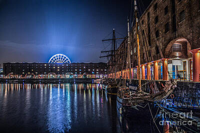Landscapes Kadek Susanto Royalty Free Images - Albert Dock Liverpool Royalty-Free Image by Paul Madden