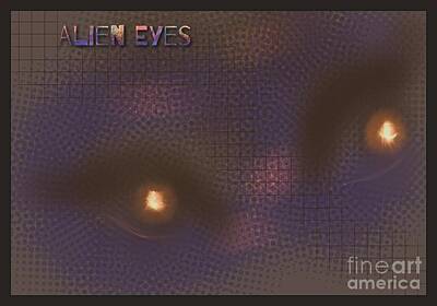 Fine Dining - Alien Eyes 4 by Joan-Violet Stretch