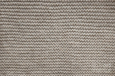 Abstract Photos - Alpaca wool knit texture by Elena Elisseeva