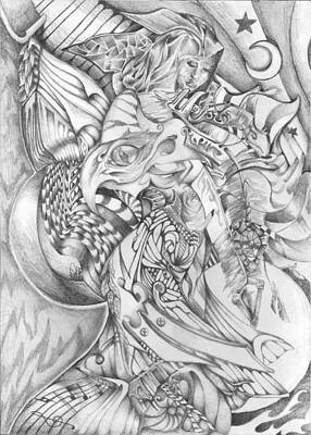 Recently Sold - Steampunk Drawings - Ardent by Melissa Sink