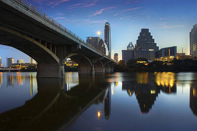 Lets Be Frank - The Austin Skyline from Congress Avenue by Rob Greebon