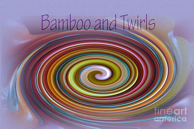 Botanical Farmhouse - Bamboo And Twirl Title by Tina M Wenger