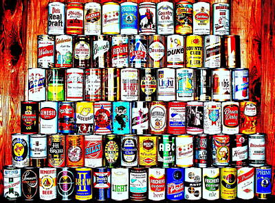 Beer Royalty-Free and Rights-Managed Images - Bar Art by Benjamin Yeager