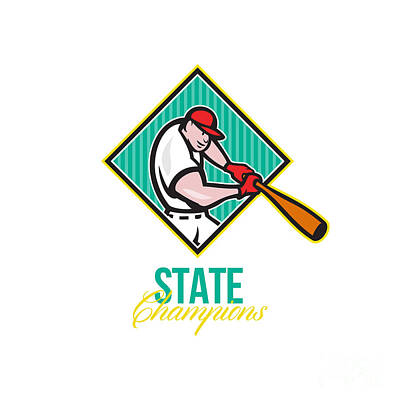 Baseball Digital Art - Baseball State Champions  by Aloysius Patrimonio