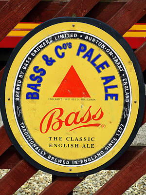Dragons - Bass Pale Ale Railway Sign by Gordon James