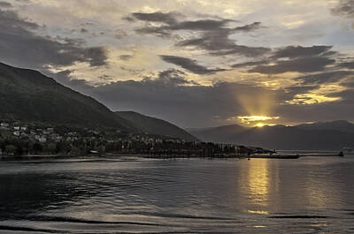 Storm Clouds Colt Forney - Bay of Kotor by Maria Coulson