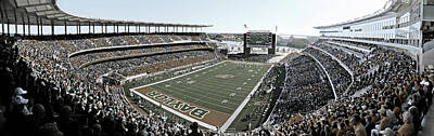 Football Royalty-Free and Rights-Managed Images - Waco Gameday No 4 by Stephen Stookey