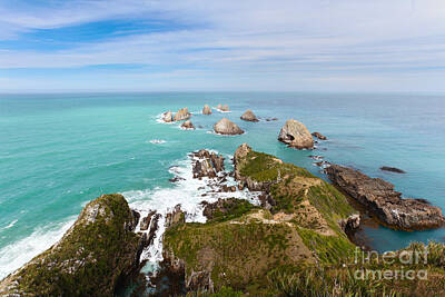 Maps Maps And More Maps - Beautiful rocky Nugget Point of NZ Catlins Coast by Stephan Pietzko