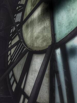 Ring Of Fire Rights Managed Images - Behind the Clock - Emerson Bromo-Seltzer Tower Royalty-Free Image by Marianna Mills