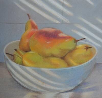 The Bunsen Burner - Blue Pears by Deanne Salter