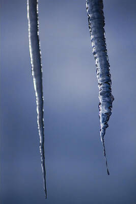 Soap Suds - Blue Tinted Icicles by Sven Brogren
