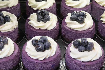 Sultry Flowers - Blueberry Mousse Cake with Fruits by Jit Lim