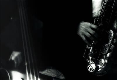 Musicians Photos - Blues in the Night by Robert Ullmann