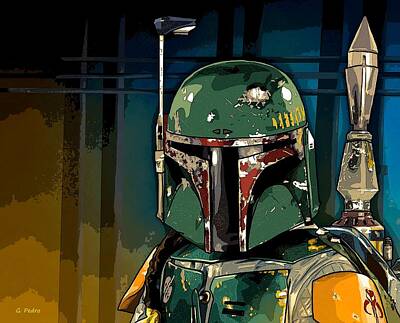 Recently Sold - Science Fiction Photos - Boba Fett 2 by George Pedro