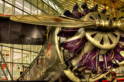 Landmarks Photo Royalty Free Images - Boeing 80A-1 Passenger Airplane Royalty-Free Image by David Patterson