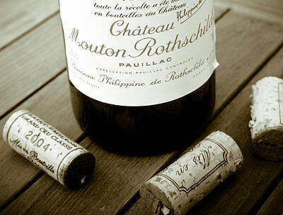 Food And Beverage Photos - Bordeaux Tasting by Frank Tschakert