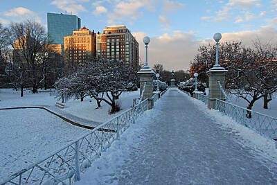 Politicians Royalty-Free and Rights-Managed Images - Boston in Winter by Juergen Roth