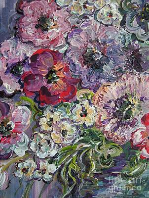 Roses Paintings - Bouquet of Sweetness by Eloise Schneider Mote