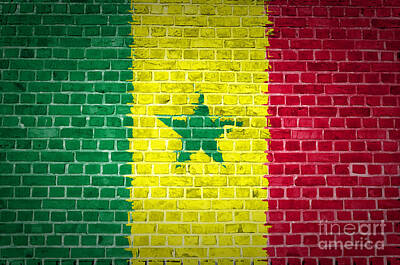 Aromatherapy Oils Royalty Free Images - Brick Wall Senegal Royalty-Free Image by Antony McAulay