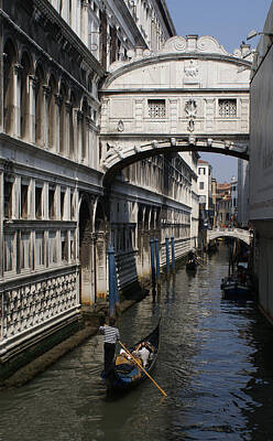 Black And White Rock And Roll Photographs - Bridge of Sighs by Ron Harpham