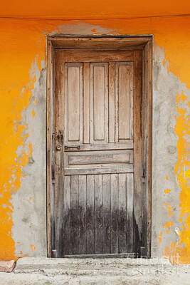 Modern Man Famous Athletes - Brightly Colored Door And Wall by Bryan Mullennix