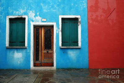 Architecture David Bowman Rights Managed Images - Burano 7 Royalty-Free Image by Mike Nellums