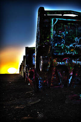Abstract Works - Cadillac Ranch 2 by Brian Archer