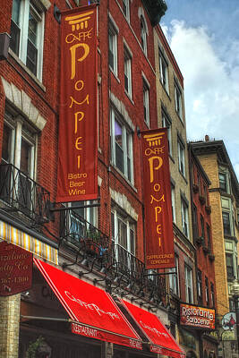 Food And Beverage Royalty-Free and Rights-Managed Images - Cafe Pompei - Boston by Joann Vitali
