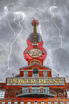 Rock And Roll Digital Art - Cant Stop The Rock by Dan Stone