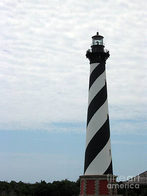 Driveby Photos - Cape Hatteras Lighthouse by Sarah Howland-Ludwig