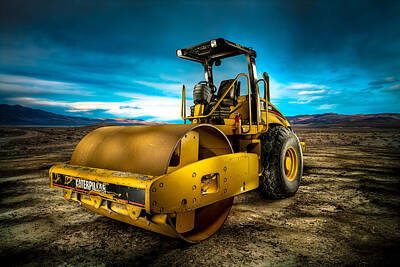 Sports Illustrated Covers - Caterpillar Cat Roller CS563E by YoPedro