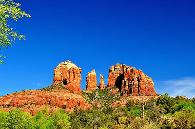 African Americans In Pop Culture Paintings - Cathedral Rock Sedona AZ by Thomas Shockey