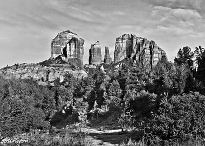 Laundry Room Signs - Cathedral Rocks Red Rock State Park Arizona by Bob and Nadine Johnston