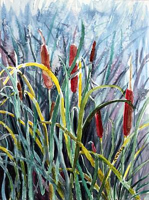 Dino Baby - Cattails by Richard Jules